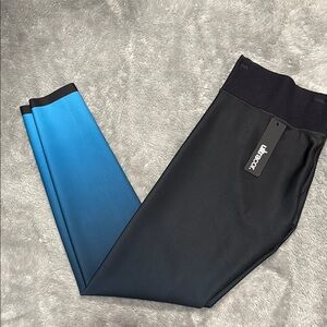 Ombre Blue/Black Leggings by Ultracor
